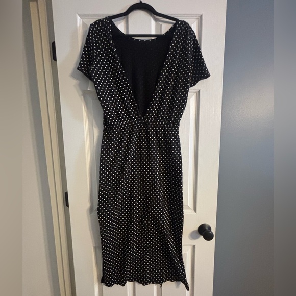 Sezane Luce Dress Pois Moyen - Size XL NWT - Picture 6 of 12